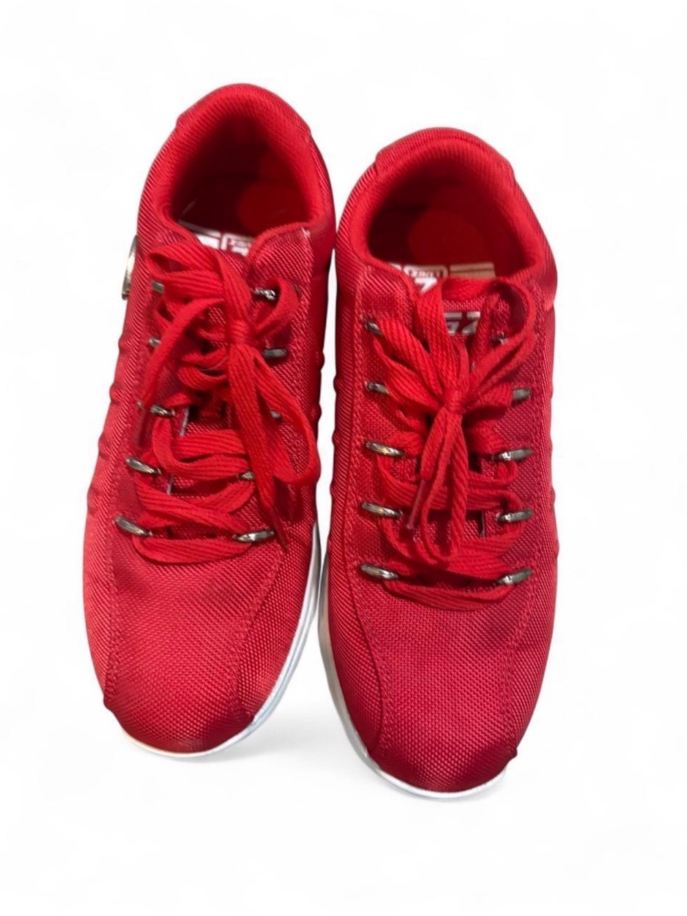 Lugz Red Lace-Up Athletic Sneakers